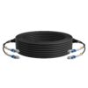 OS2 duplex breakout armored cable coil OS2 duplex breakout armored cable coil