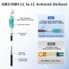 Armored vs standard cable comparison