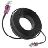 OM4 cable coil render (violet LC) OM4 cable coil render (violet LC)