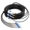 OS2 4-fiber armored trunk coil render